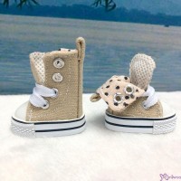 1/6 Bjd Neo B Denim MICRO Shoes Folded Boots Blonde SHP188BLD 1/6 Bjd Neo B Denim MICRO Shoes Folded Boots Blonde SHP188BLD